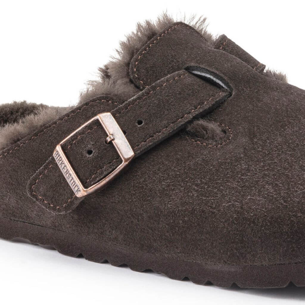 Boston Suede Shearling - Mocca