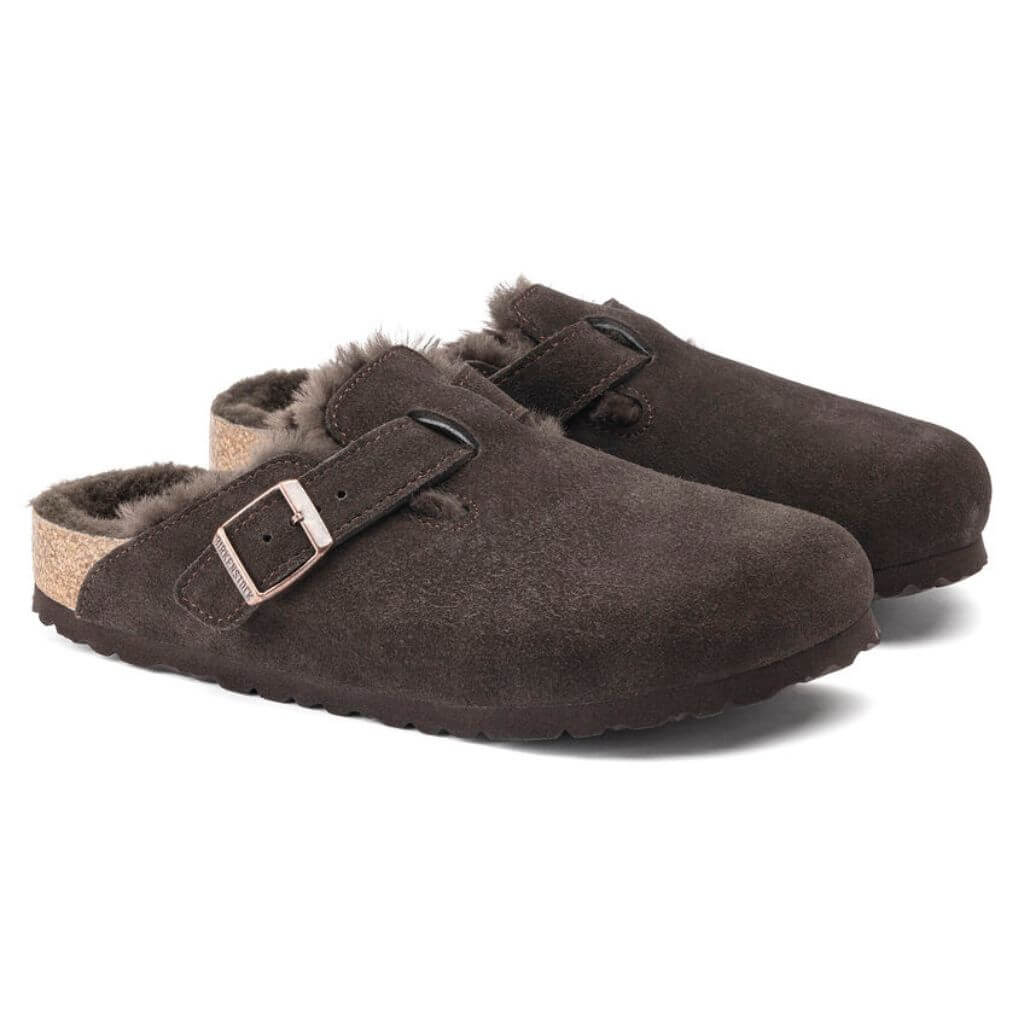 Boston Suede Shearling - Mocca