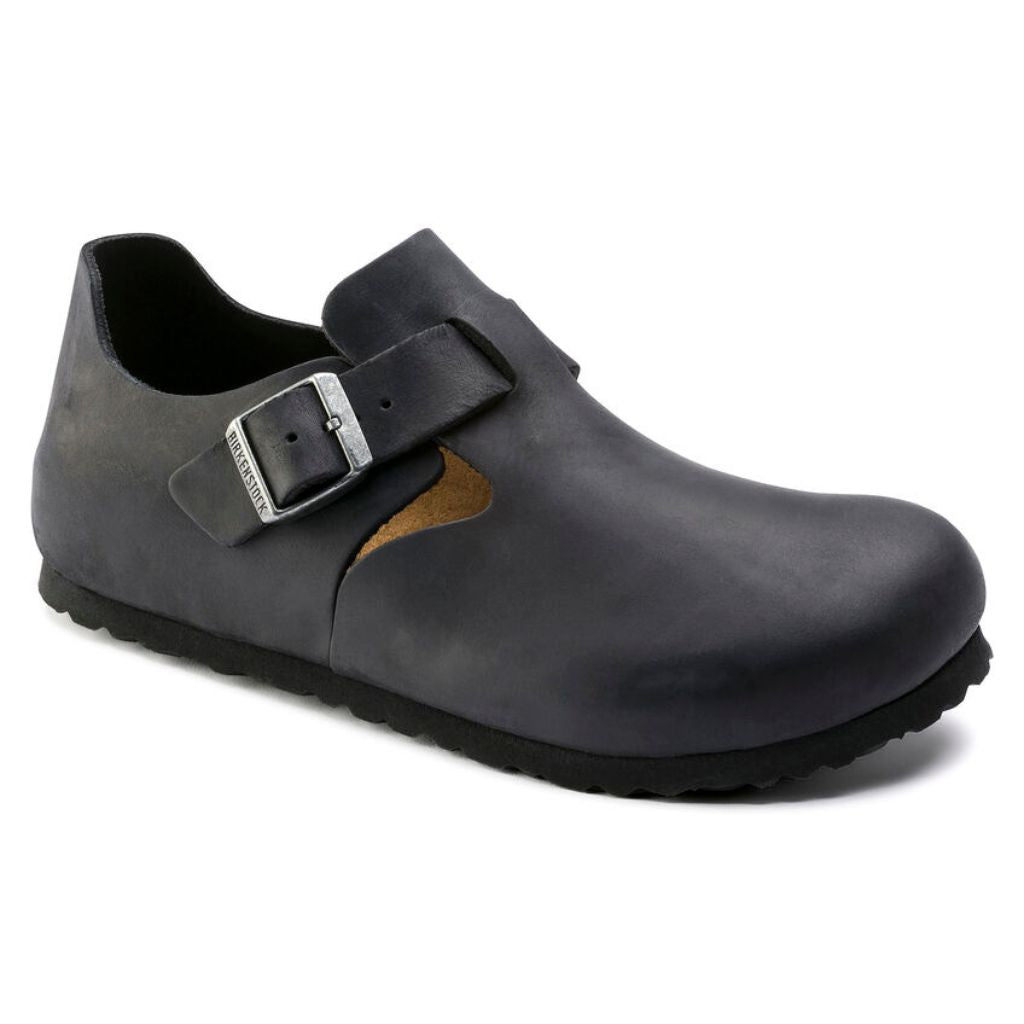 Birkenstock London Oiled Leather - Black | Footgear 