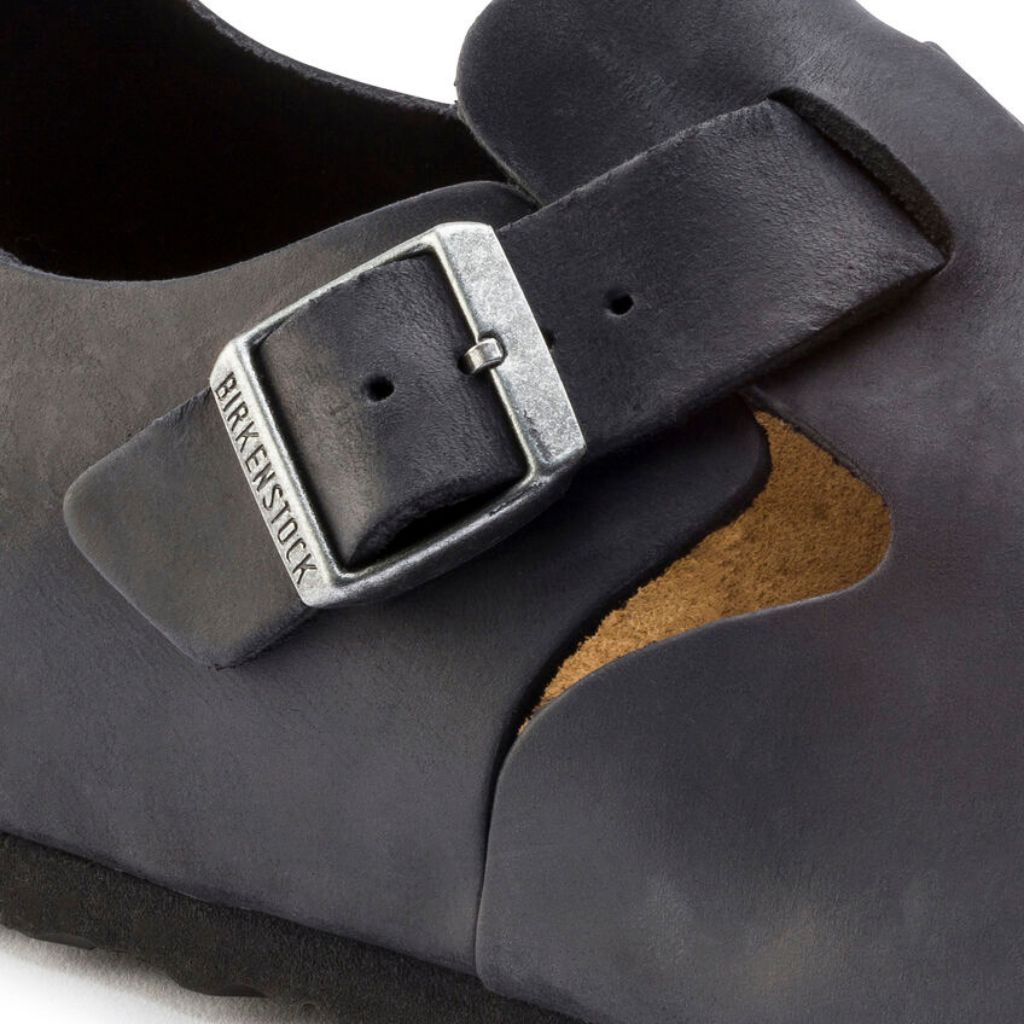 Birkenstock London Oiled Leather - Black | Footgear 