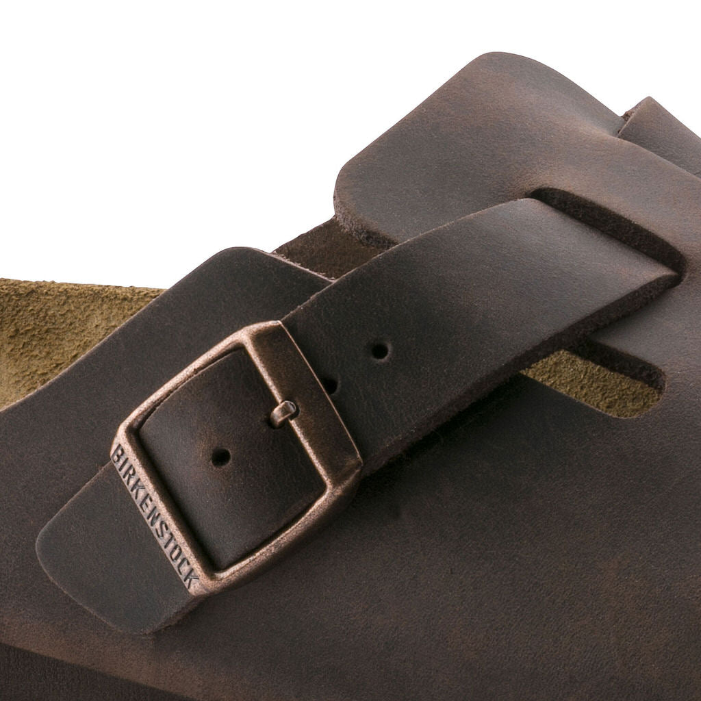 Birkenstock Boston Oiled Leather Narrow - Habana | Footgear 
