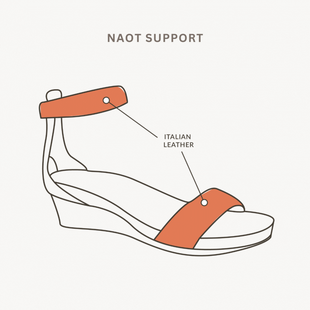 Naot Mermaid - Radiant Copper | Footgear