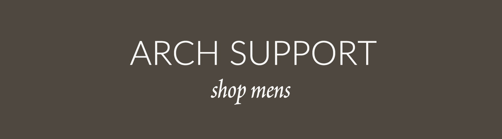 Mens Shoes with Arch Support