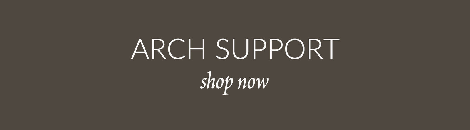 Arch Support Speciality Shoes