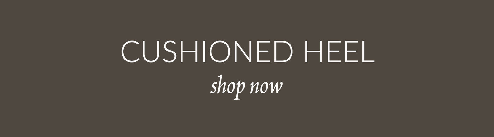 Cushioned Heel Speciality Shoes