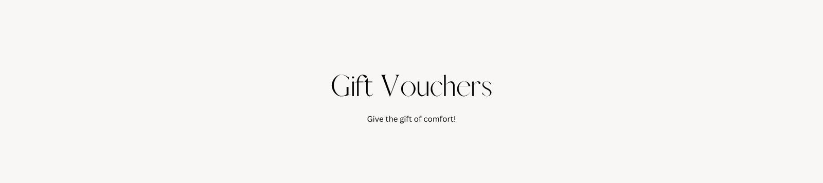 Gift Vouchers