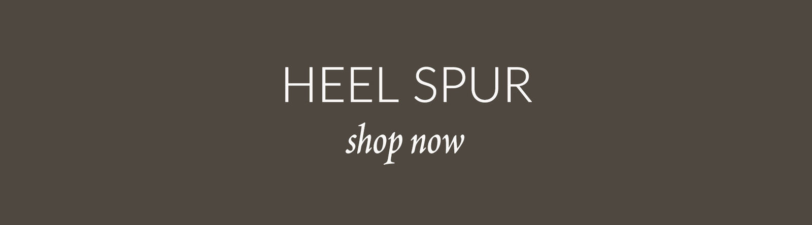 Heel Spur Speciality Shoes