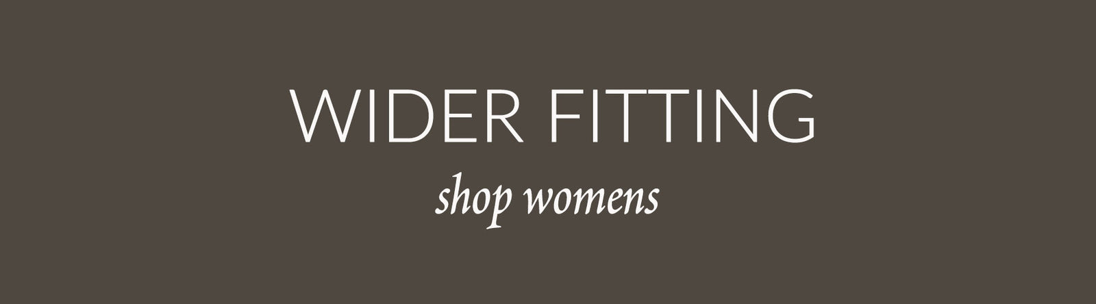 Womens Wide Fit Shoes
