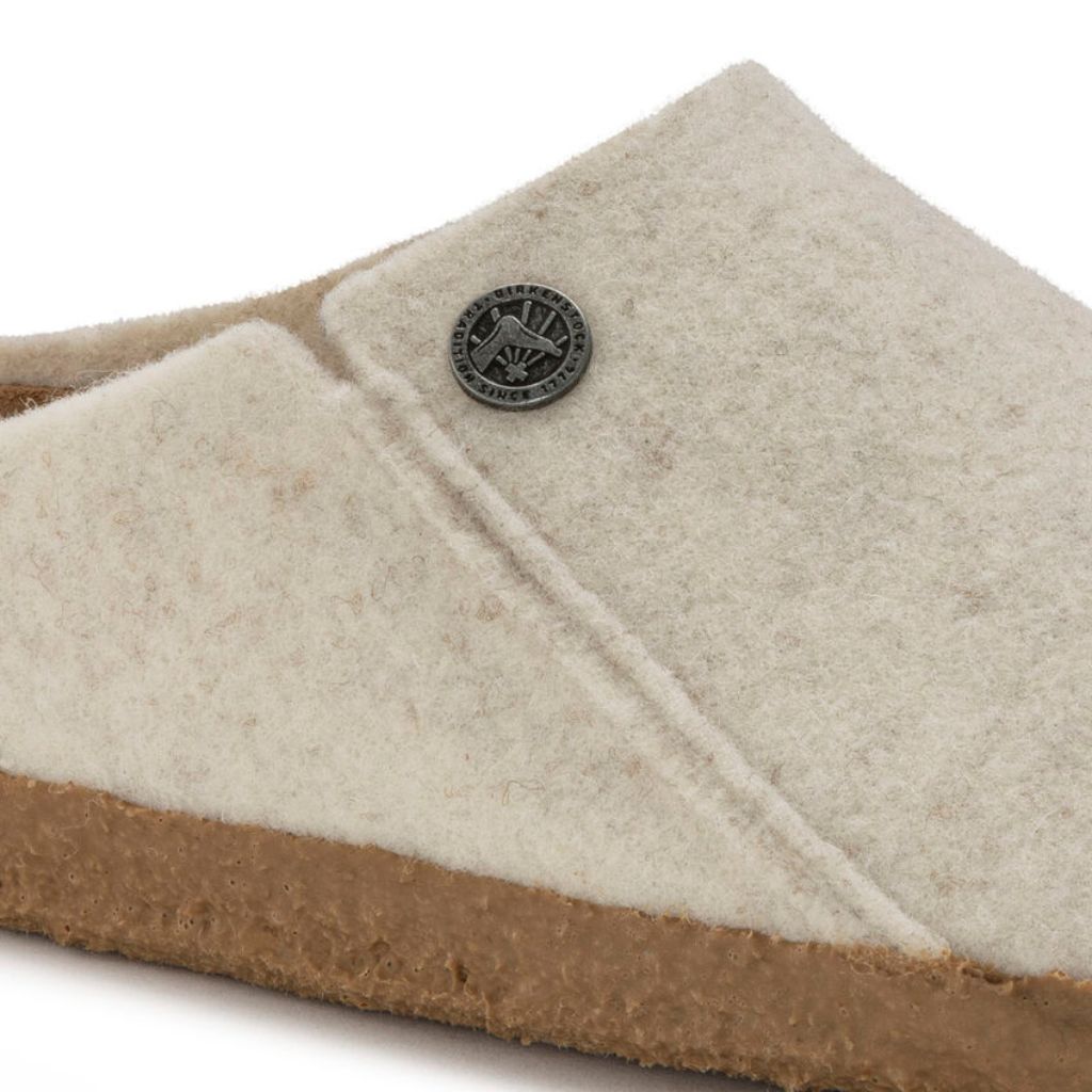 Birkenstock Zermatt Wool Felt Narrow - Ecru | Footgear 