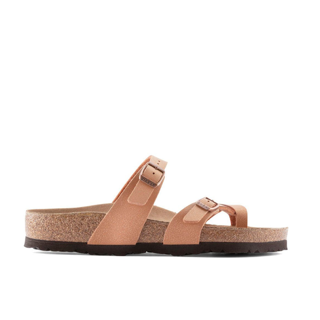 Birkenstock Mayari Vegan BirkiBuc - Pecan | Footgear 