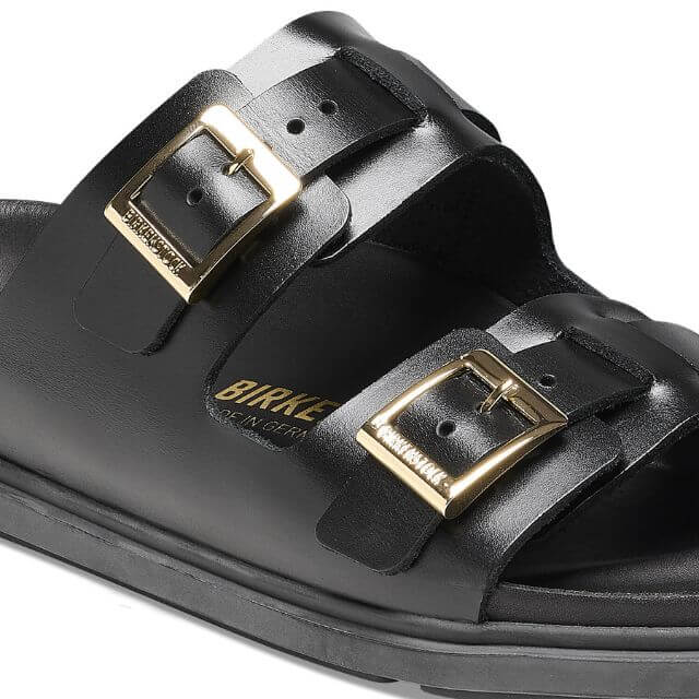 Birkenstock St Barths Leather Black