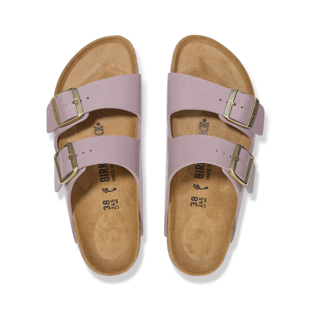 Birkenstock Arizona Birko Flor Narrow Graceful Faded Purple