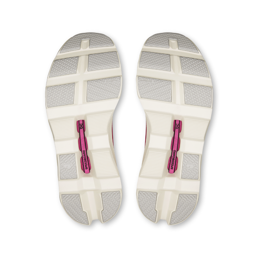 Womens CloudMonster Lace - Ivory/Grenadine