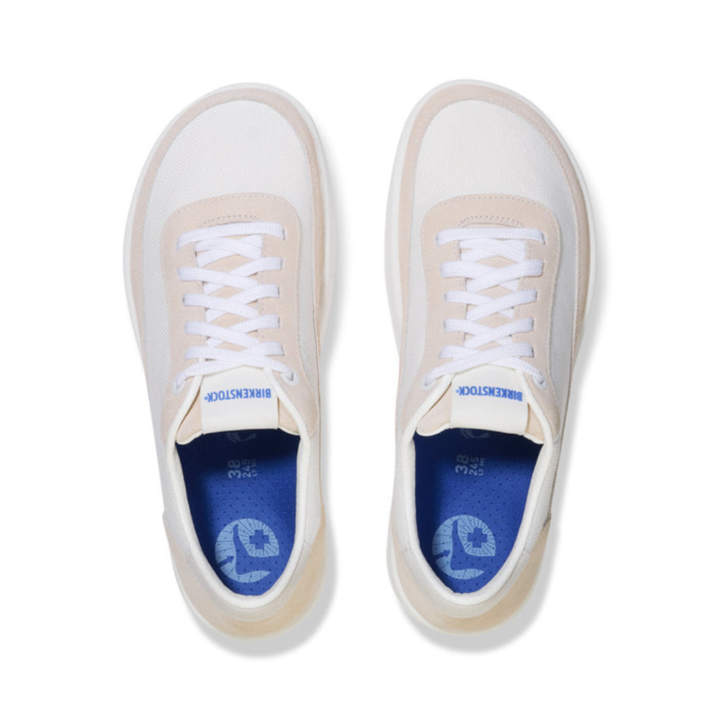 Honnef City Lace Mesh/Suede - Eggshell/Antique White