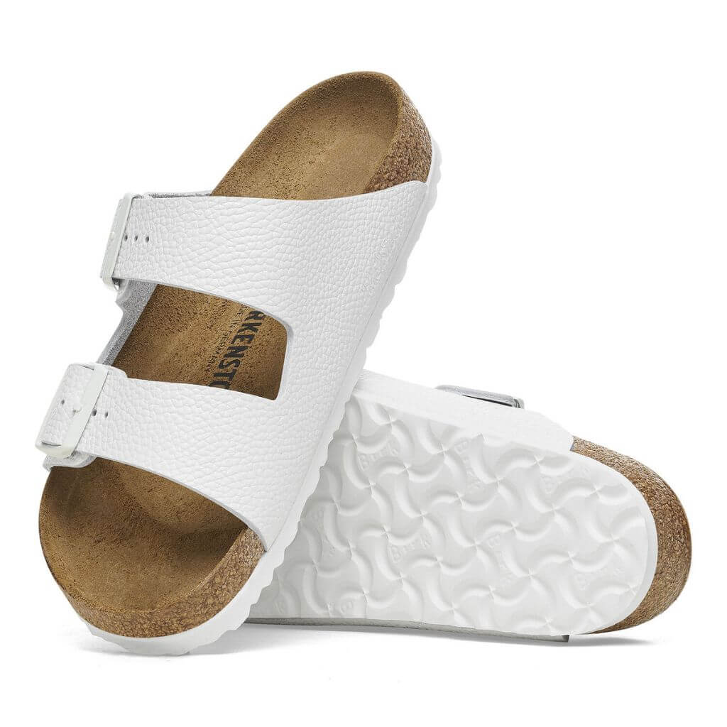 Arizona Smooth Leather White  TOp and Sole