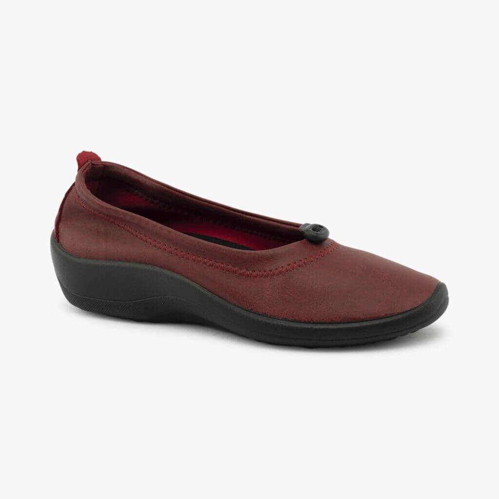 Arcopedico Cabrera in Cherry Red