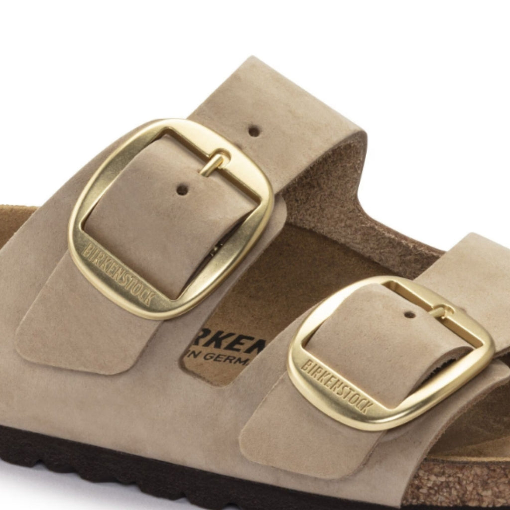 Arizona Big Buckle Nubuck Leather - Sandcastle