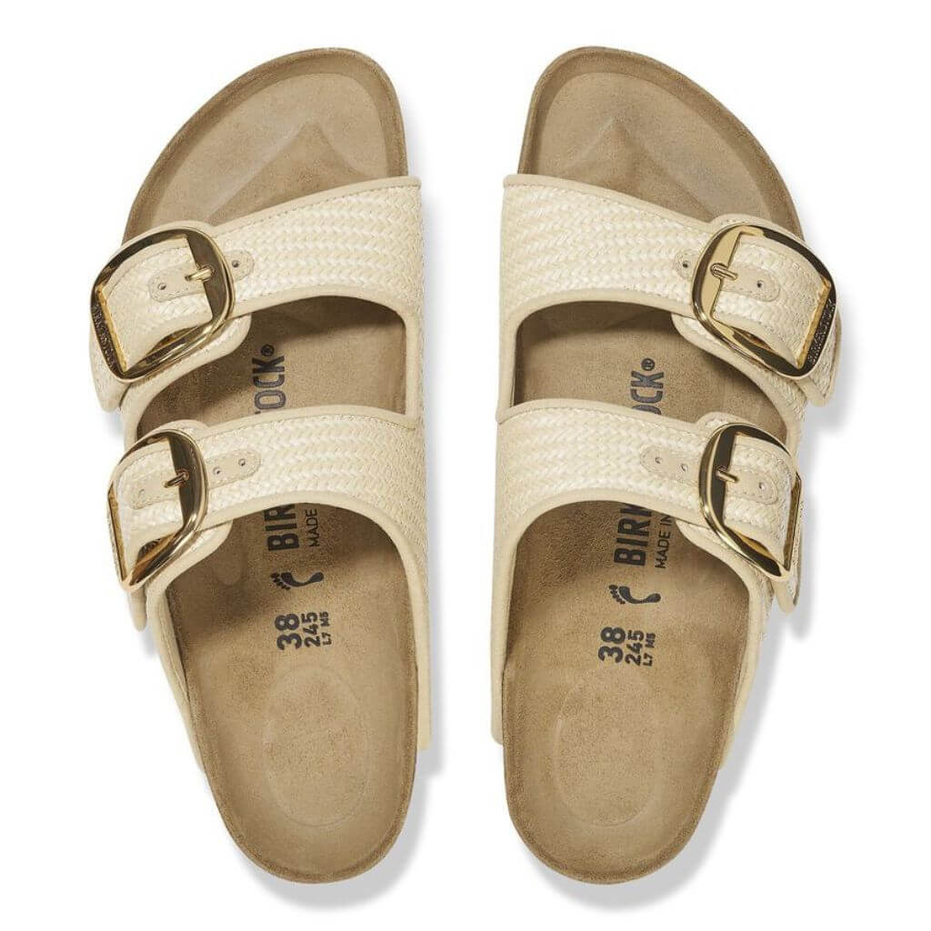 Arizona Big Buckle Raffia in Natural