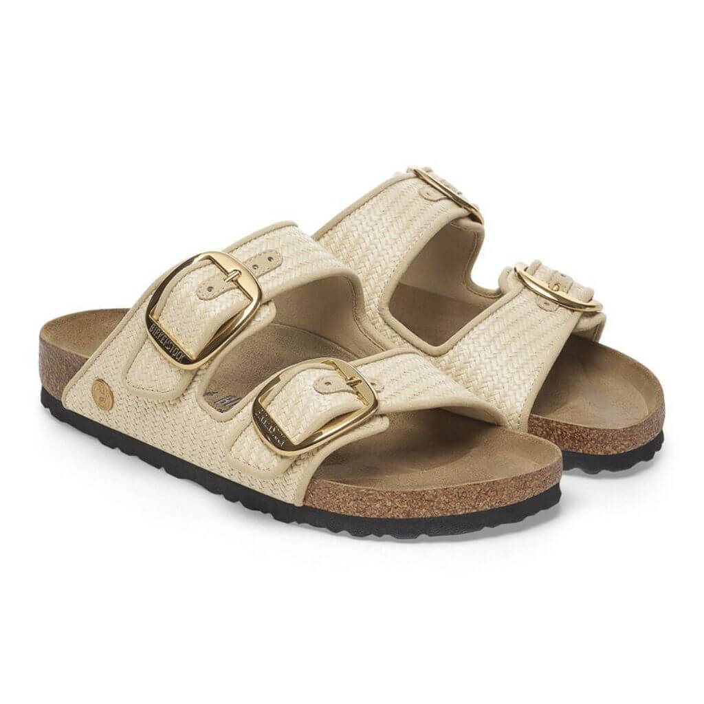 Arizona Big Buckle Raffia in Natural