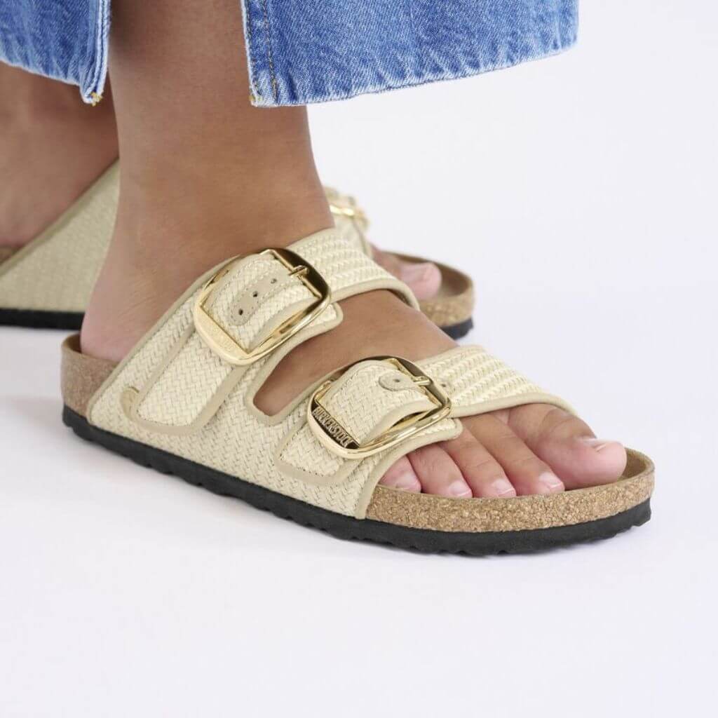 Arizona Big Buckle Raffia in Natural