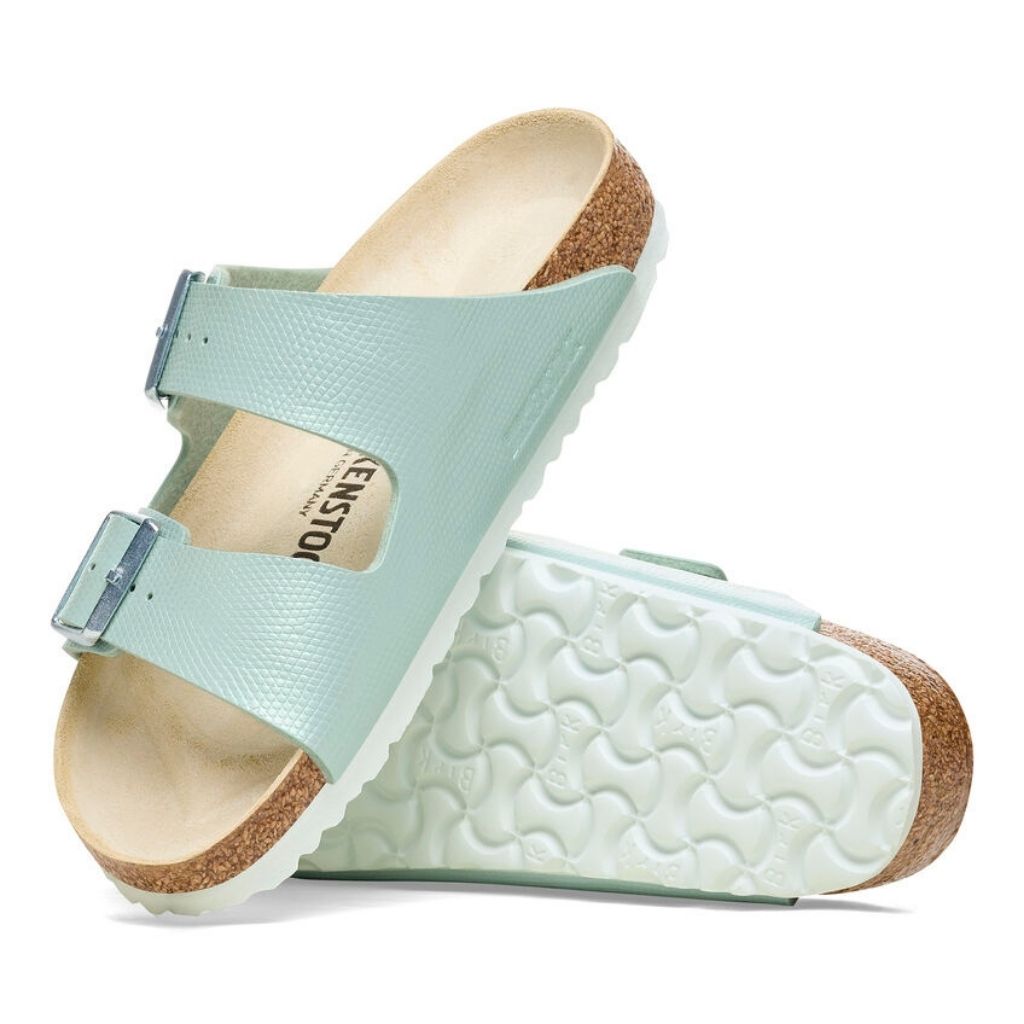 Birkenstock Arizona Birko Flor Embossed - Surf Green - 1026491