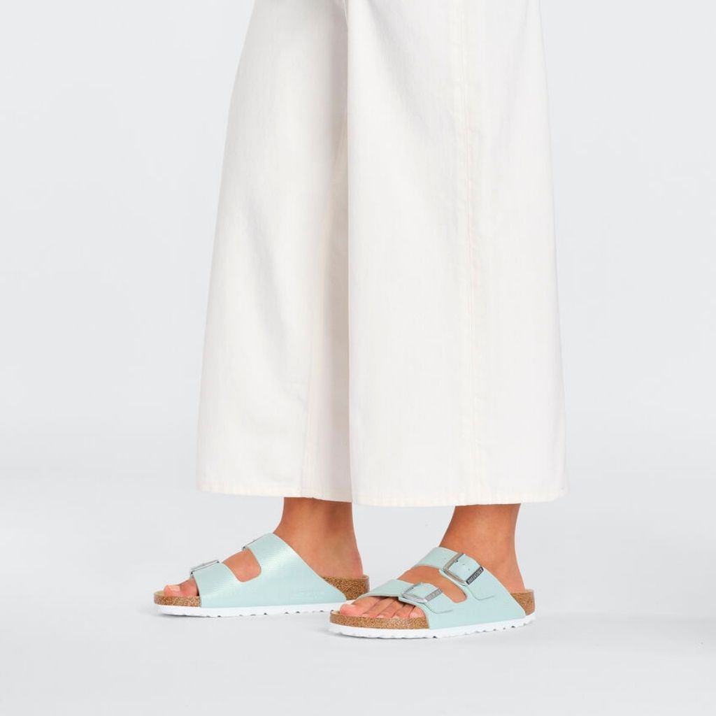 Birkenstock Arizona Birko Flor Embossed - Surf Green - 1026491