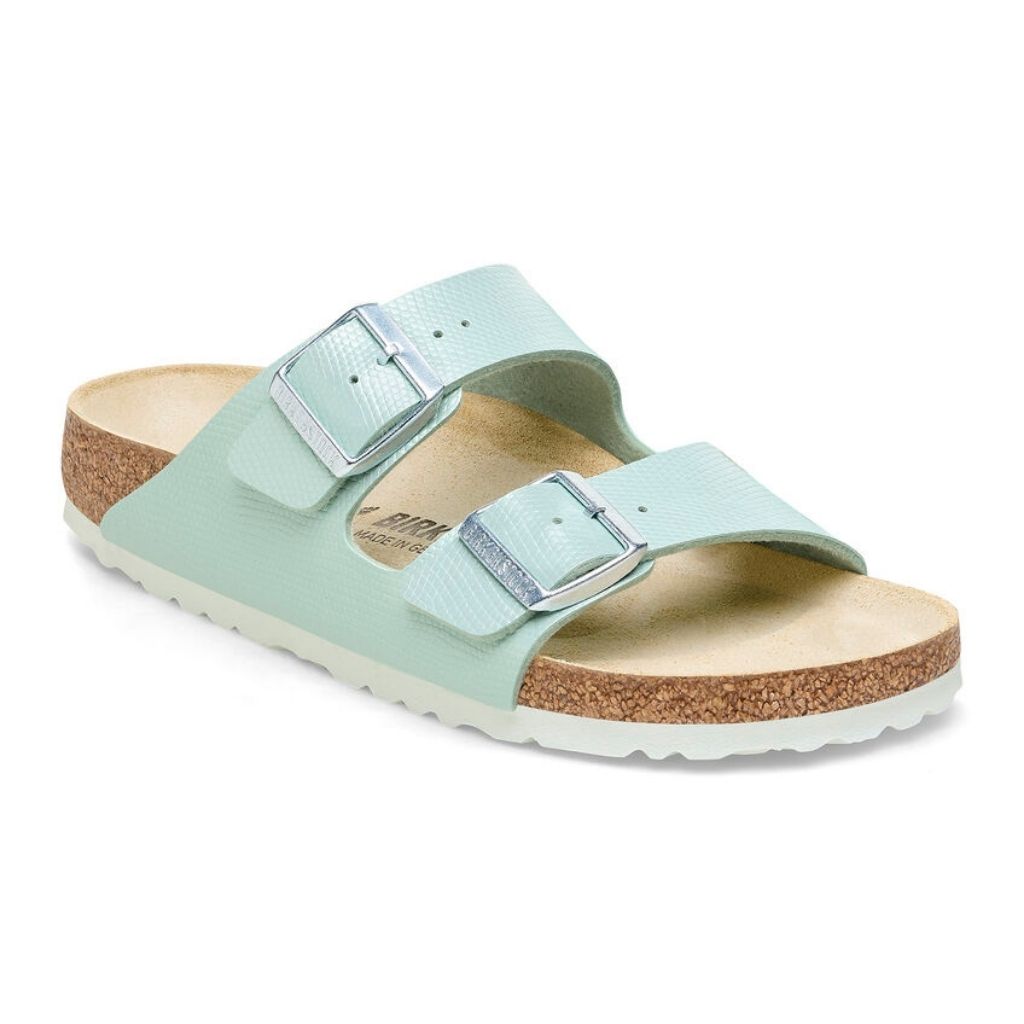 Birkenstock Arizona Birko Flor Embossed - Surf Green - 1026491