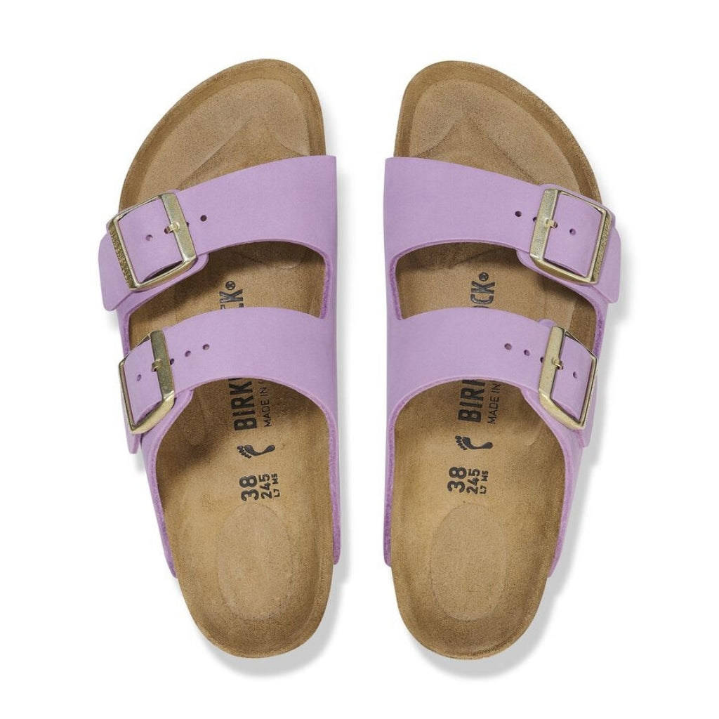 Arizona Nubuck Leather Narrow - Crocus