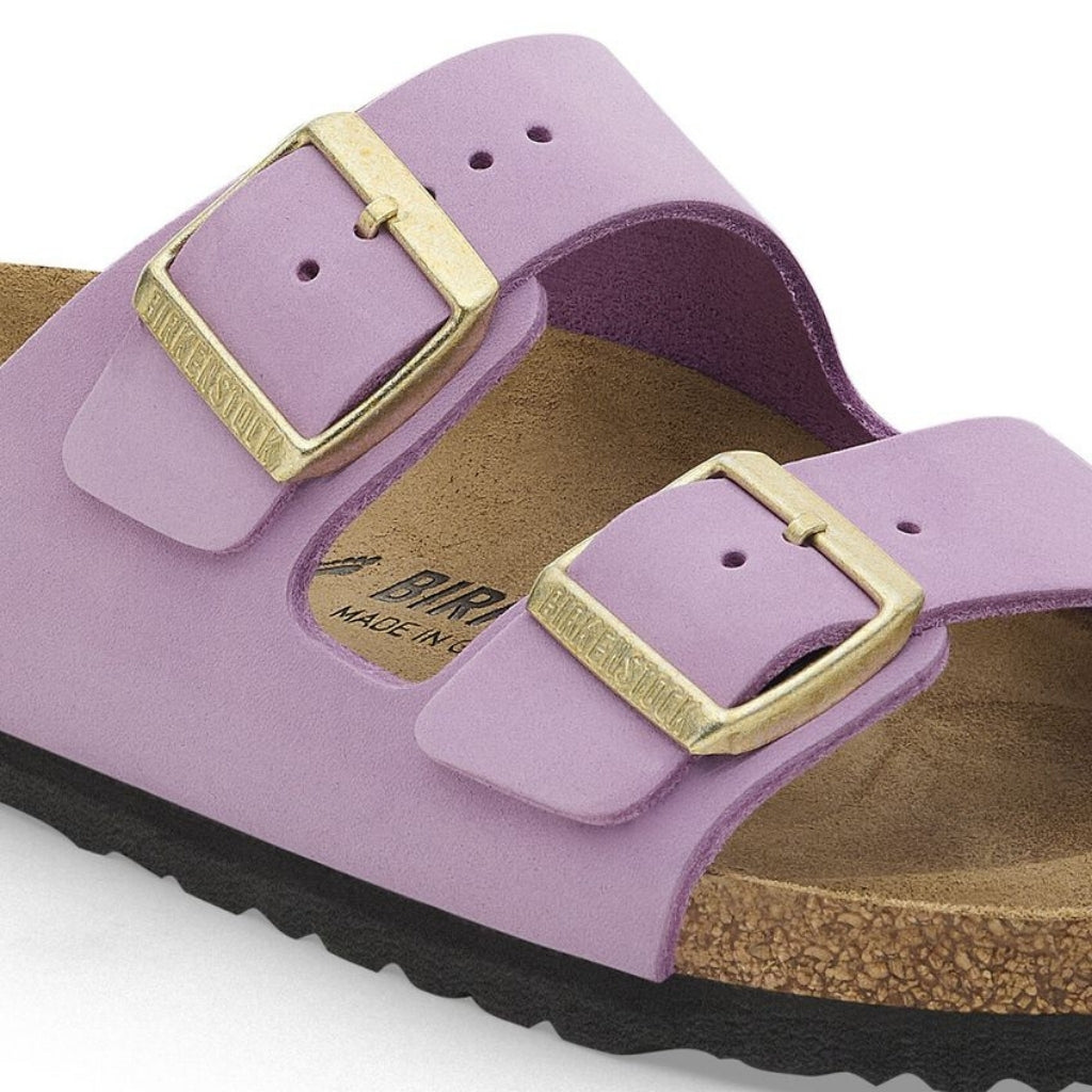Arizona Nubuck Leather Narrow - Crocus