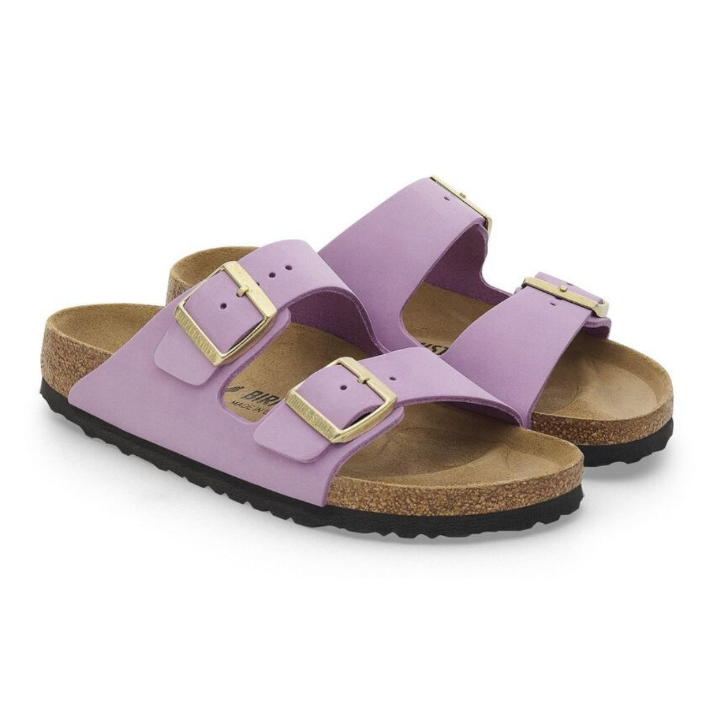 Arizona Nubuck Leather Narrow - Crocus