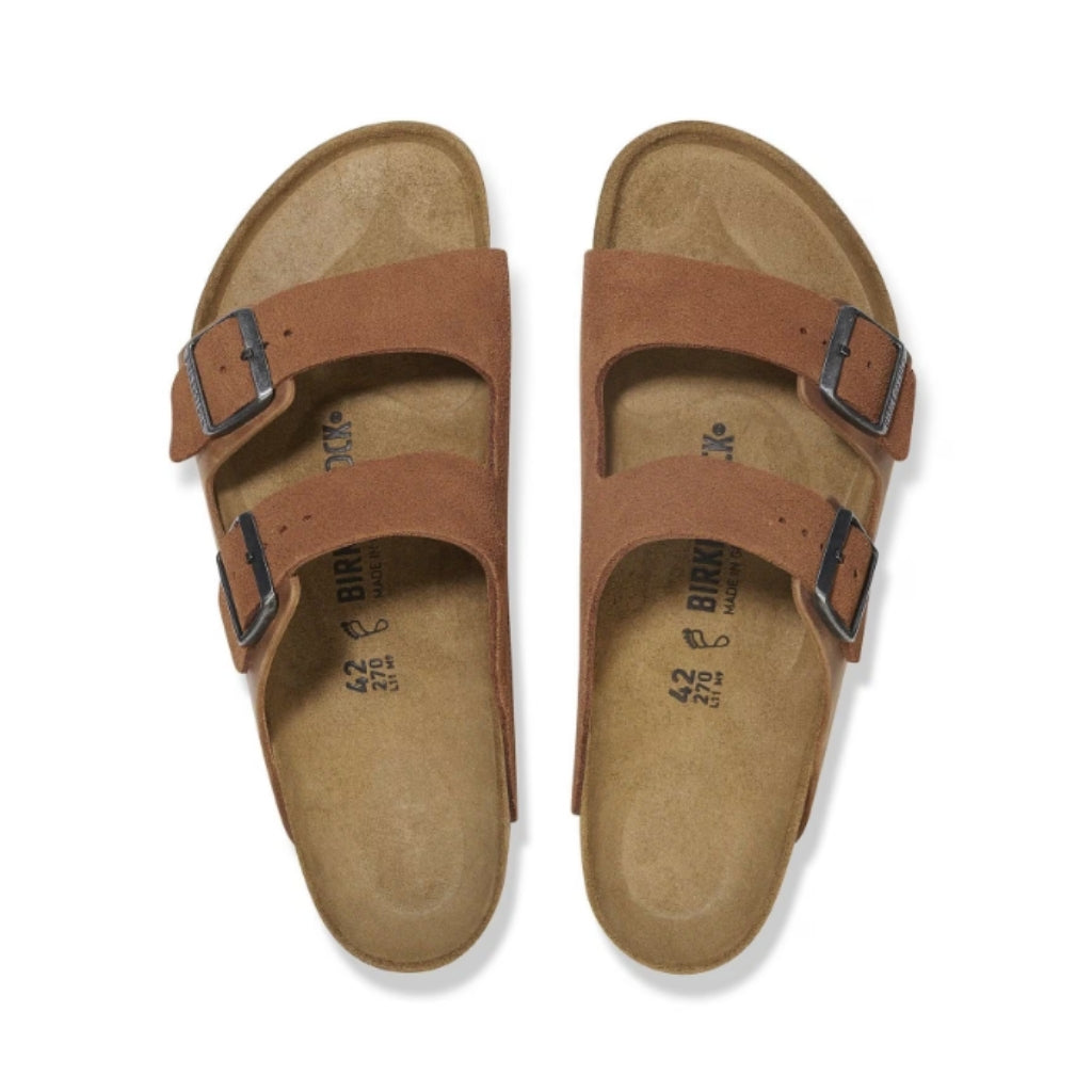 Arizona Suede/Oiled Mix Leather - Cognac