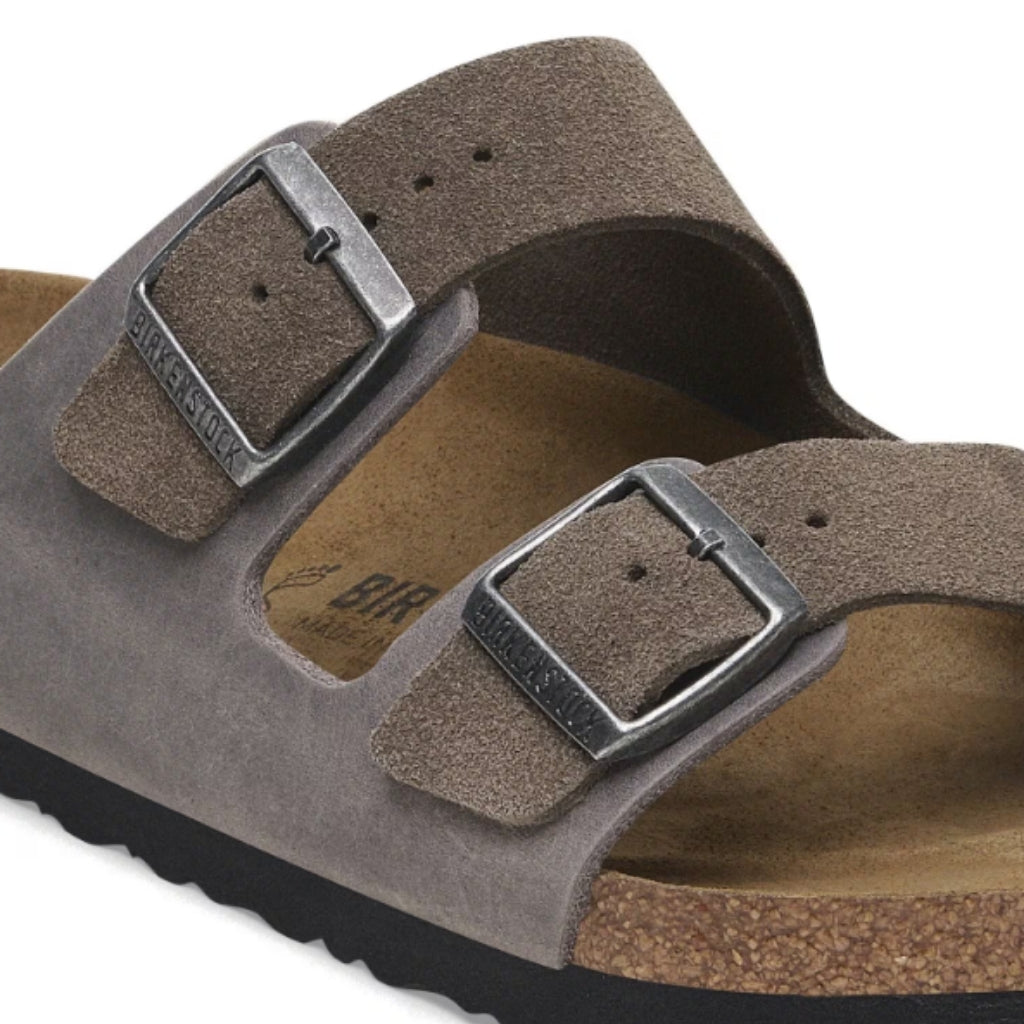 Arizona Suede/Oiled Mix Leather - Concrete Grey