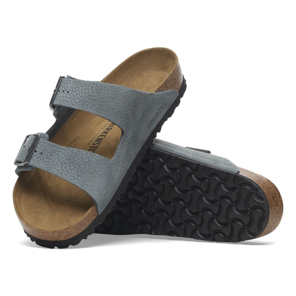 Arizona Nubuck Leather - Basalt Grey