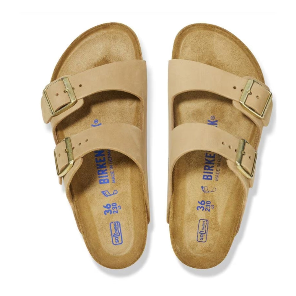 Arizona Nubuck Soft Footbed Narrow - Sandcastle