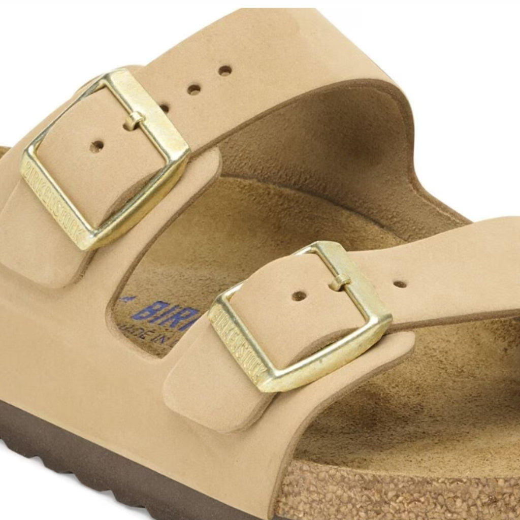 Arizona Nubuck Soft Footbed Narrow - Sandcastle