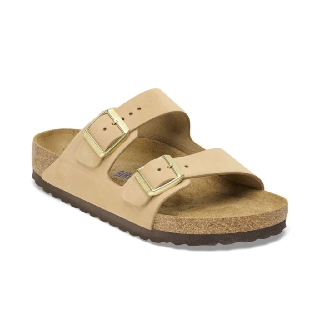 Arizona Nubuck Soft Footbed Narrow - Sandcastle