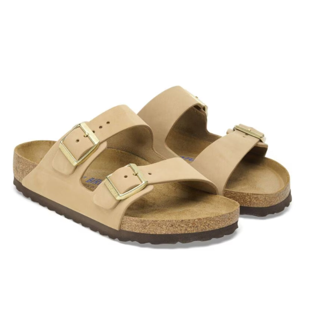 Arizona Nubuck Soft Footbed Narrow - Sandcastle