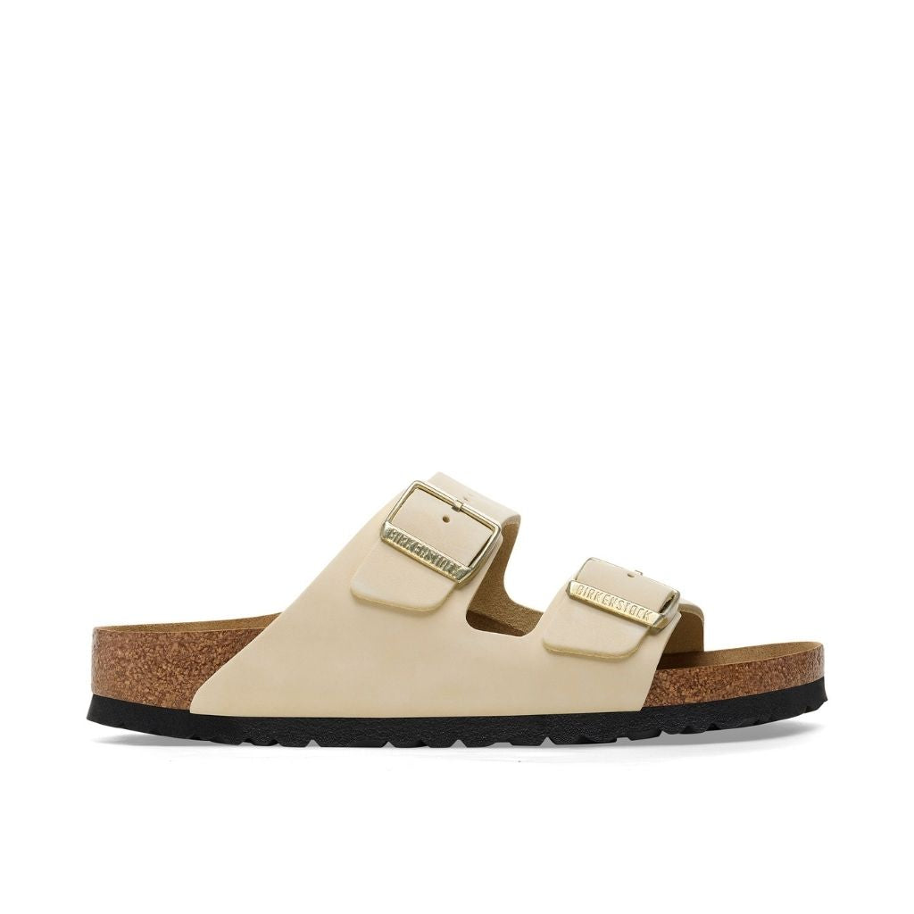 Arizona Nubuck Leather Narrow - Ecru