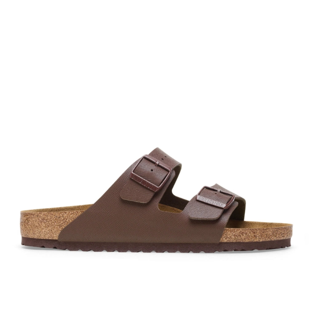 Birkenstock Arizona Birko Flor Saffiano Roast