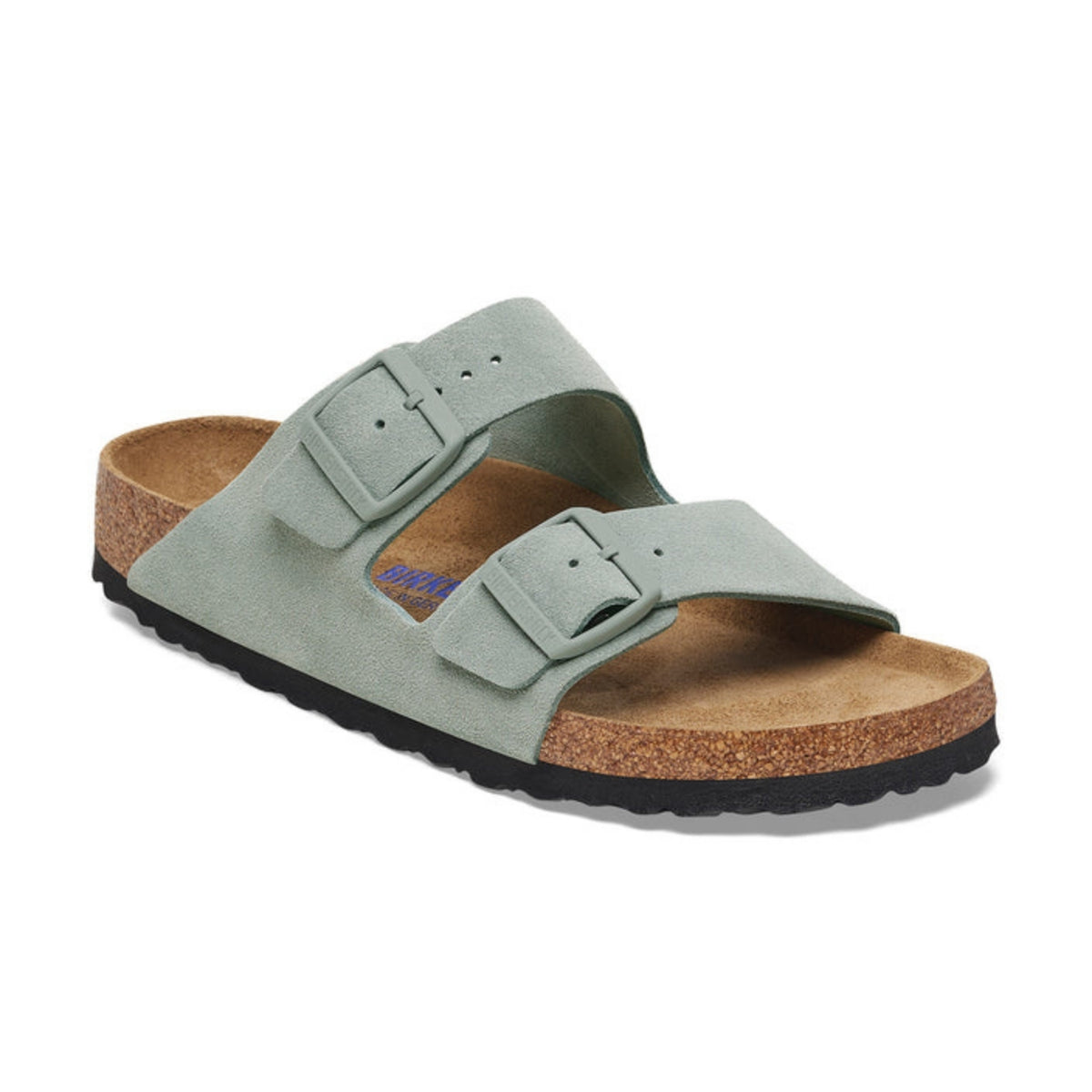 Arizona Suede Soft Footbed Narrow - Pure Sage