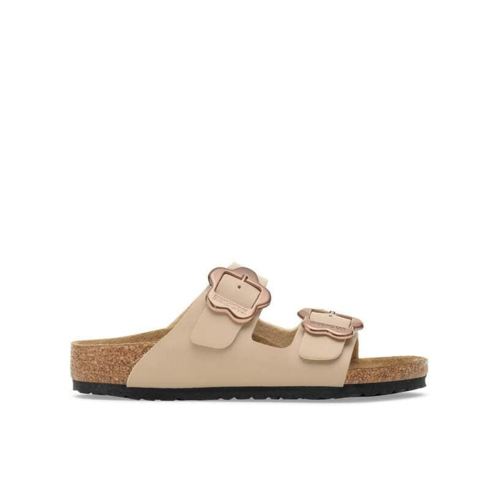 Arizona Birko Flor Flower Buckle Childrens - Sandcastle