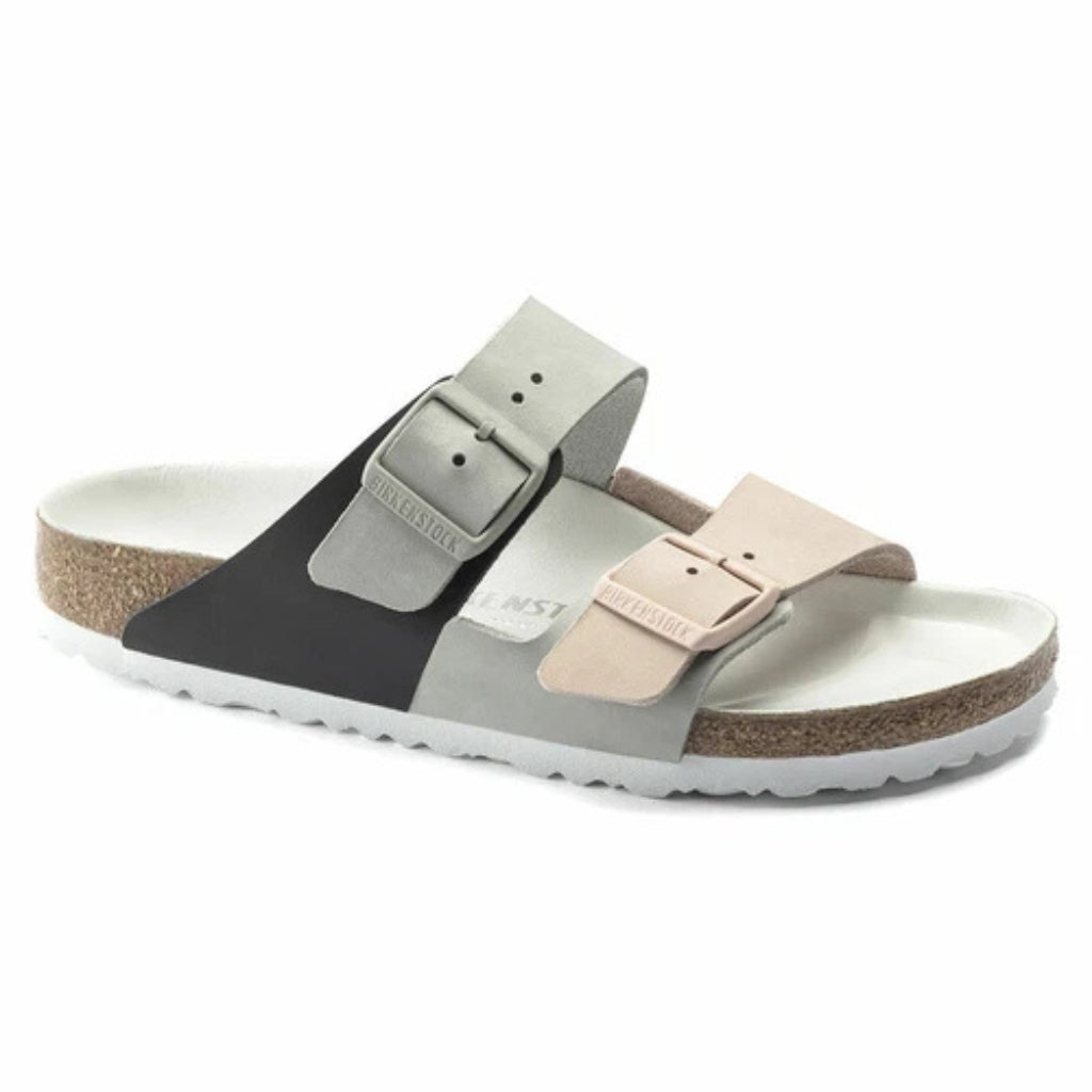 Arizona Nubuck Leather Narrow - Split Mineral/Light Rose