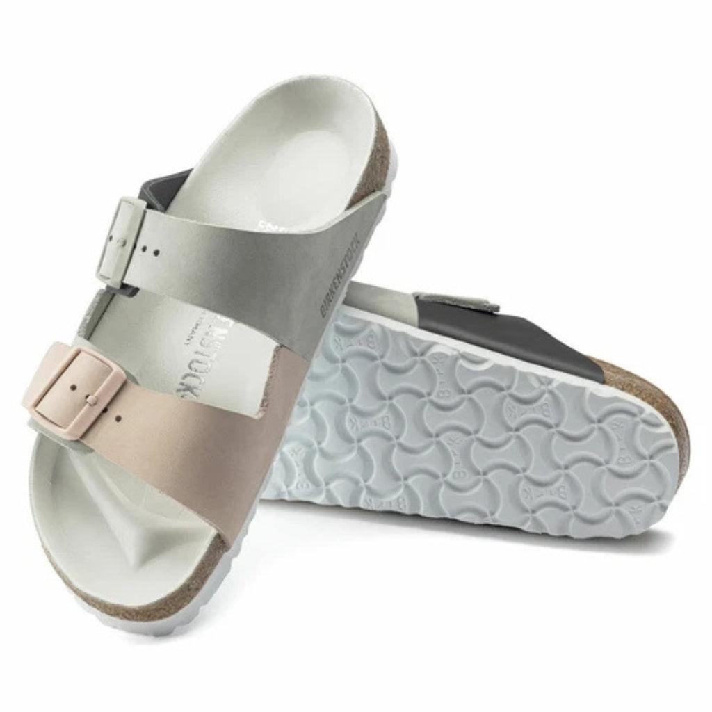 Arizona Nubuck Leather Narrow - Split Mineral/Light Rose