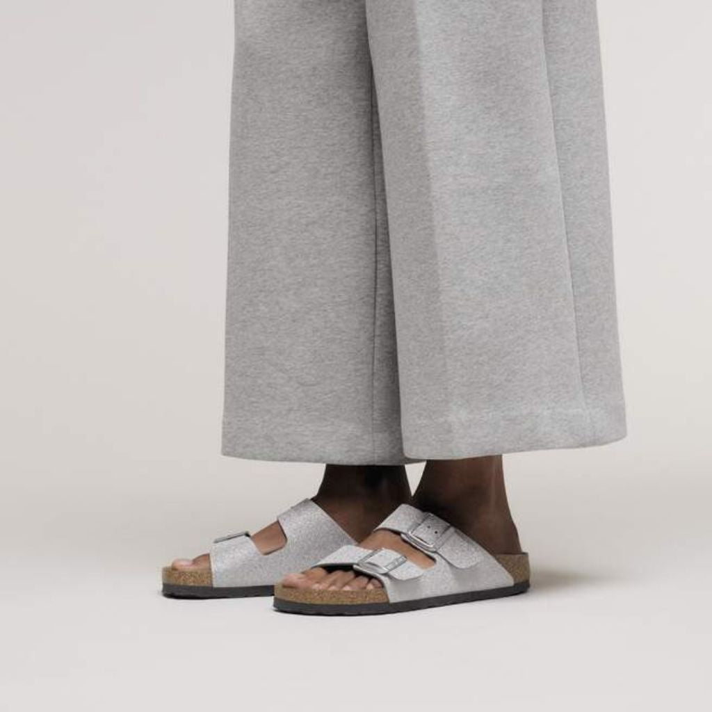 Arizona Birko Flor - Shiny Glitter Silver