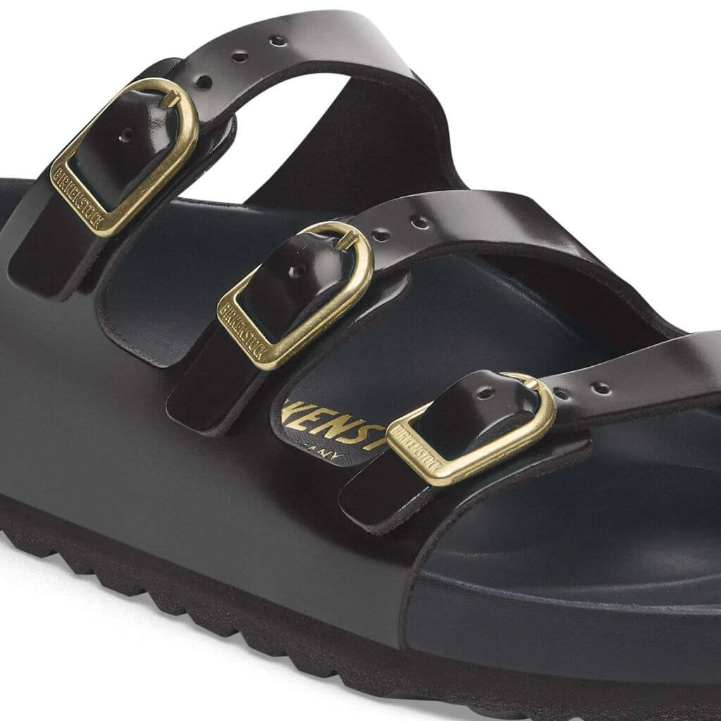 Birkenstock Florida High Shine in Black