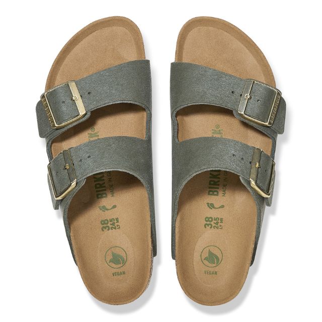 Birkenstock Arizona Vegan Suede Thyme  Top View