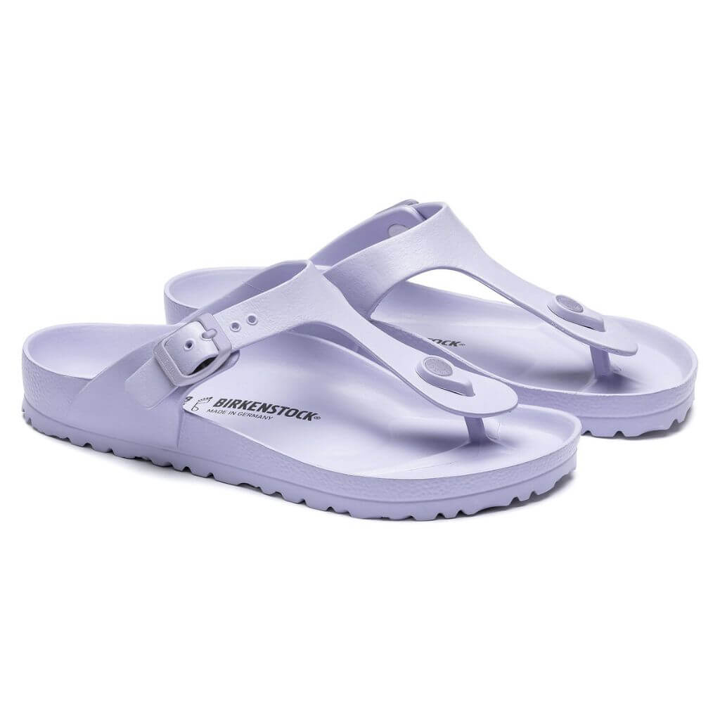 Birkenstock Gizeh EVA Purple Fog Side View