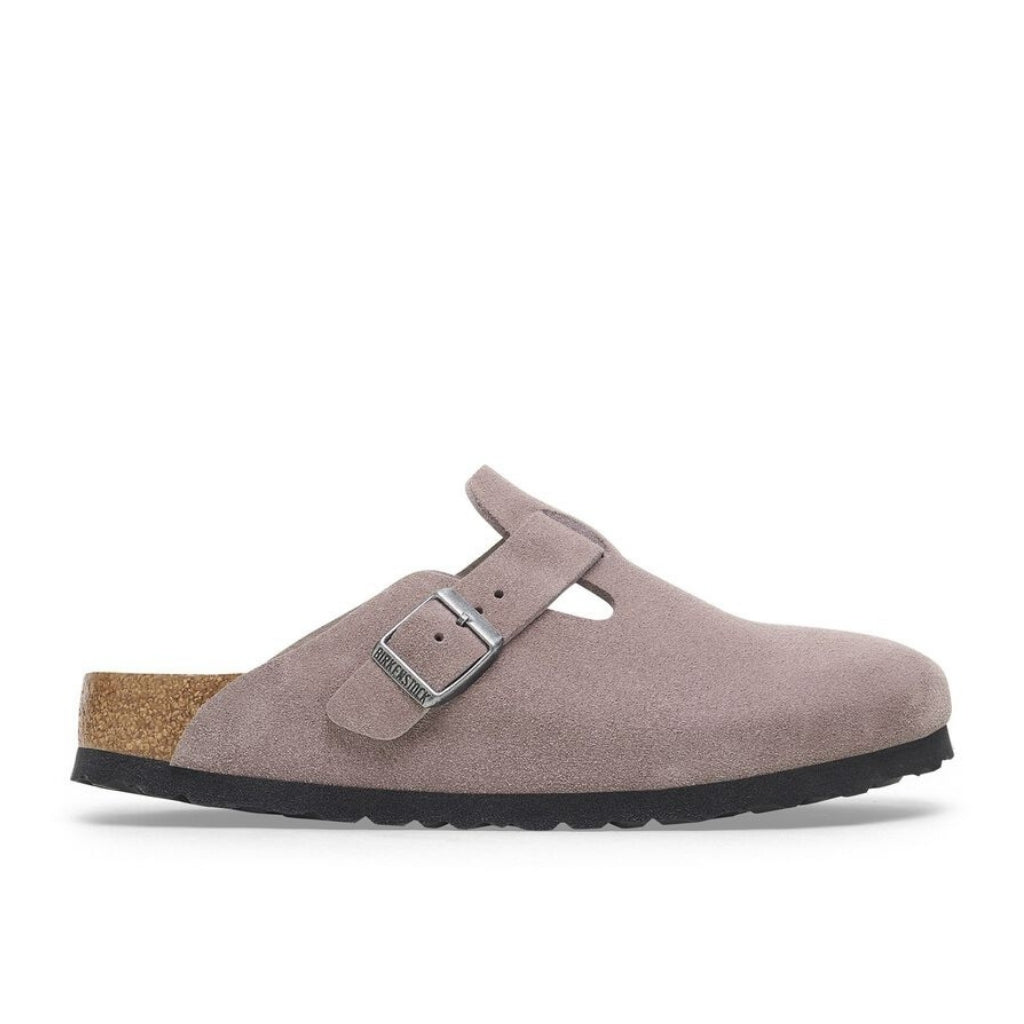Boston Suede Soft Footbed Narrow - Faded Purple