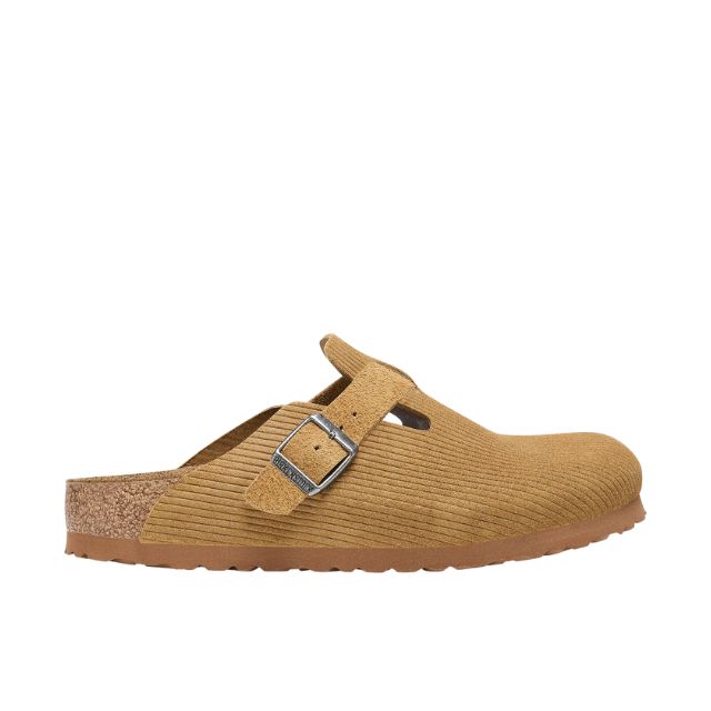 Boston Suede Corduroy Cork Brown side view