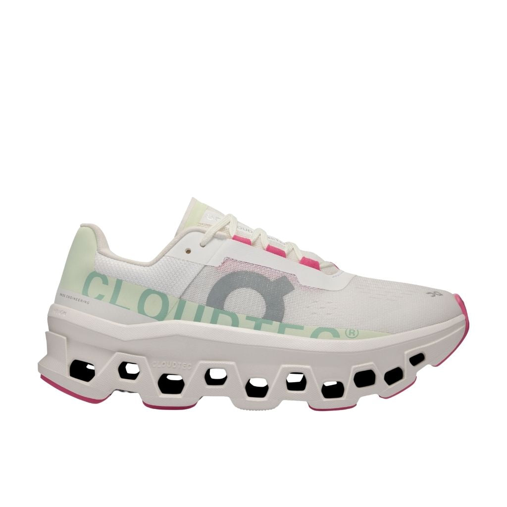 Shoe White Epic React Element 87 On Running CloudMonster Lace